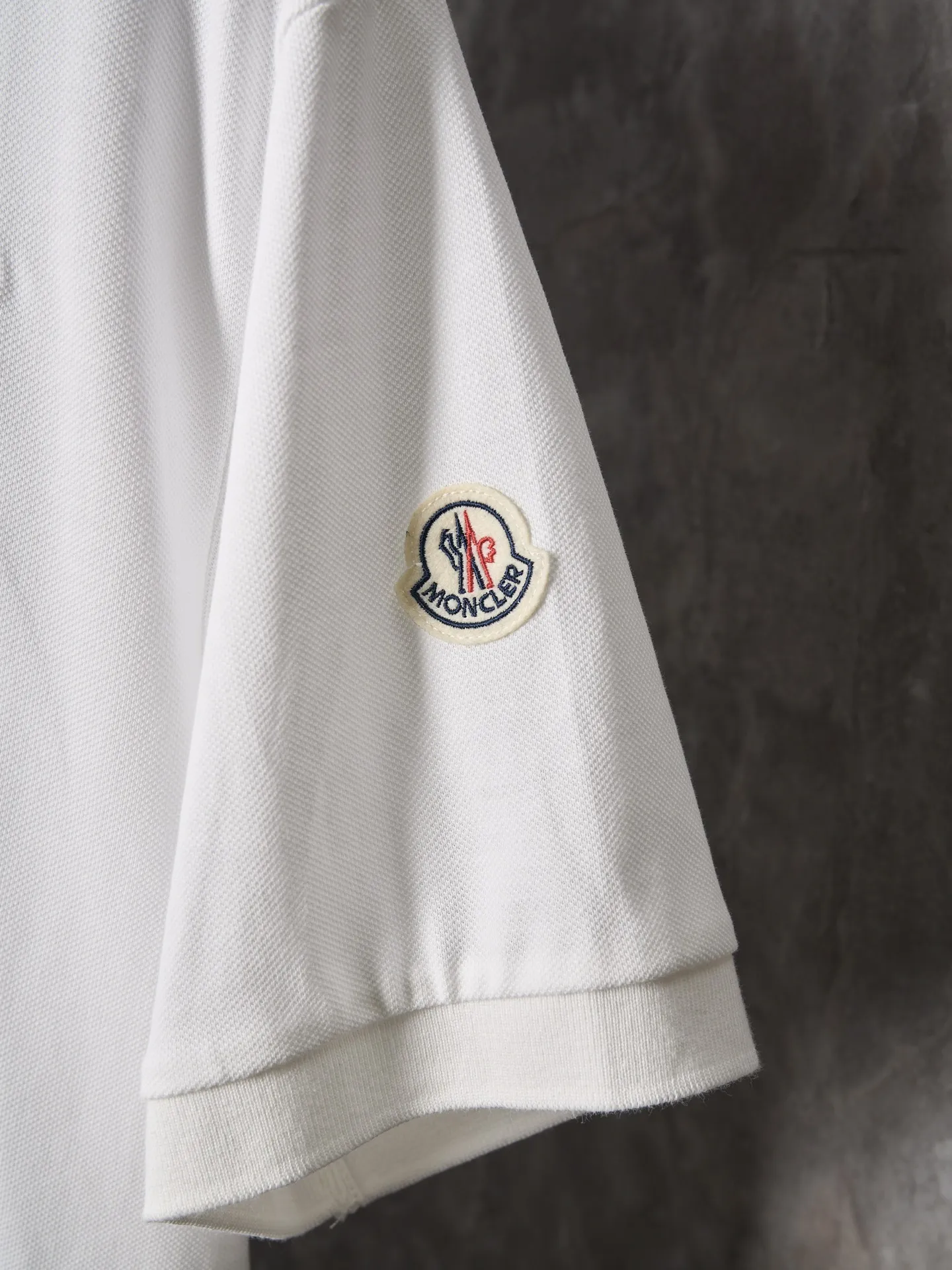 Moncler/ Polo 【In Stock】S M L XL White M Gray Polo Polo